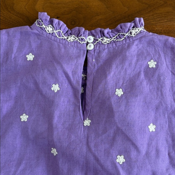 Sezane MILANO BLOUSE in Lavender Embroidered Size EU Fr 38 US 6 - Picture 12 of 12